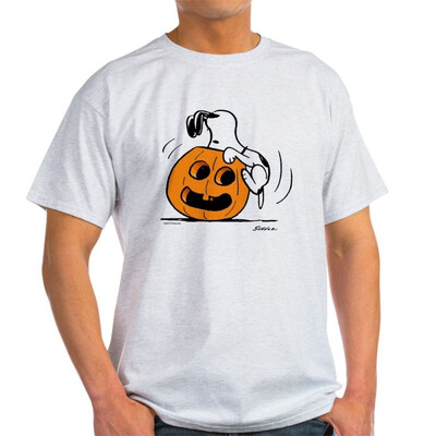 

CafePress - Snoopy Jack O Lantern Light T-Shirt - 100 Cotton T-Shirt