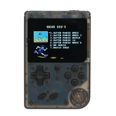 

Retro Mini 2 Portable Handheld Game Console Players 30 Game Console Emulator Built-in 168 Game Console Emulator for FC Best Gift