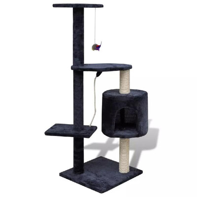 

Cat Tree Cat Scratching Post 114 cm 1 Condo Dark Blue