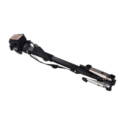 

Yunteng VCT-288 Photography Tripod Monopod & Fluid Pan Head & Unipod Holder for Canon Nikon Camera