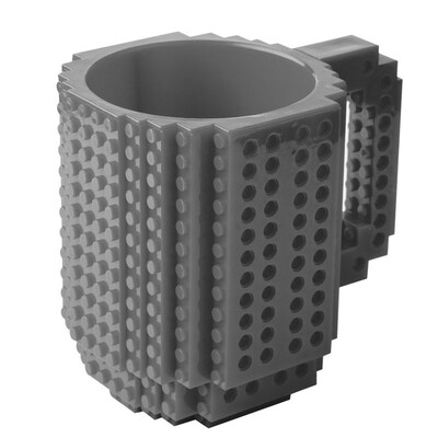 

350ml Creative Milk Mug Coffee Cup Creative Build-on Brick Mug Cups Drinking Water Holder for Building Blocks Design