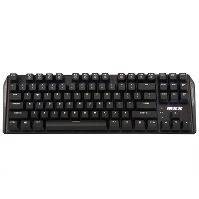

Rautopad MXX 87 с подсветкой механическая клавиатура с черной черной подсветкой Core Black - черная ось