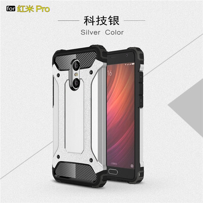 

Fivice Xiaomi Redmi Pro case Luxury Silicone Diamond Armor PC Hard Shell Phone Case