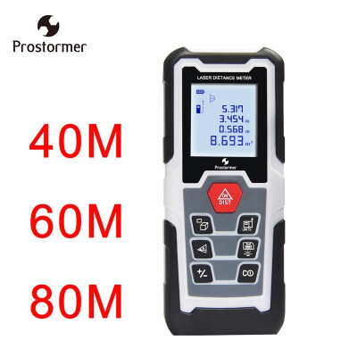 

Prostormer 406080M Handheld Laser Rangefinder Mini Laser Rangefinder mftin Medidor laser meter build measure device ruler