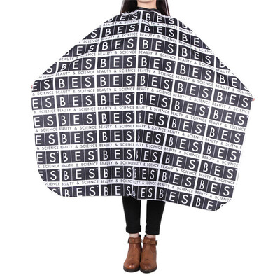 

Hairdressing Gown Cape Hair Design Cut Salon Hairstylist Barber Nylon Cloth Wrap Protect