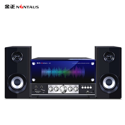

Kim Jong NINTAUS Wireless Microphone Microphone TV K song Sound Family KTV Combination Singing Bluetooth Speaker Desktop Computer Karaoke Subwoofer A62 Dual Microphone
