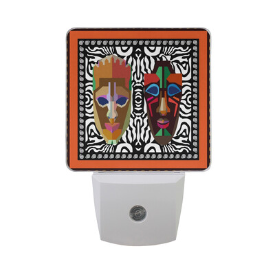 

ALAZA LED Night Light With Smart Dusk To Dawn SensorSun Moon Vintage Style Plug In Night Light