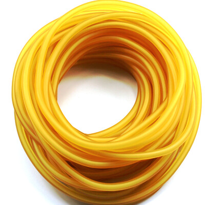 

Latex tube elastic rope slingshot tendons accessories Rally rubber tube rubber band group training DIY tube fitness equipment 3060 black ten meters (5 leather + 1 + oil + tie +8 buckle)