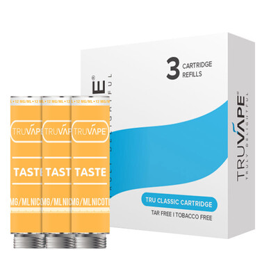 

British brand TRUVAPE E-cigarette Gemini accessories replacement smoke oil capsules 3 Pack Chinese tea taste