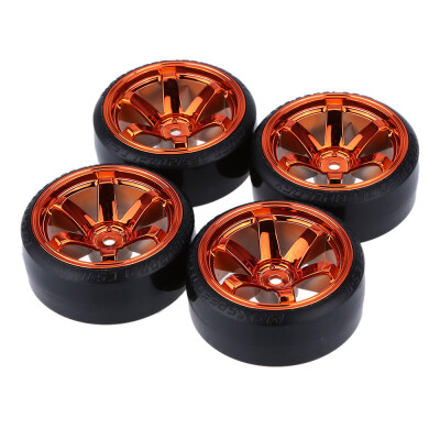 

RC Car Accessories 4PcsSet 110 Drift Car Tires Hard Tyre for Traxxas HSP Tamiya HPI Kyosho On-Road Drifting Car