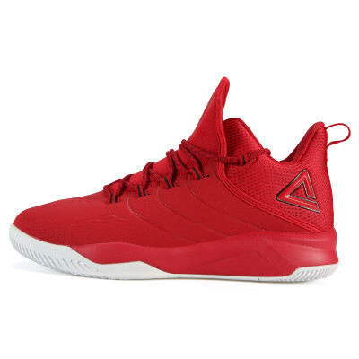 

PEAK mens shoes non-slip wear-resistant comfortable basketball shoes in the low to help outfield boots DA840021 red 43 yards