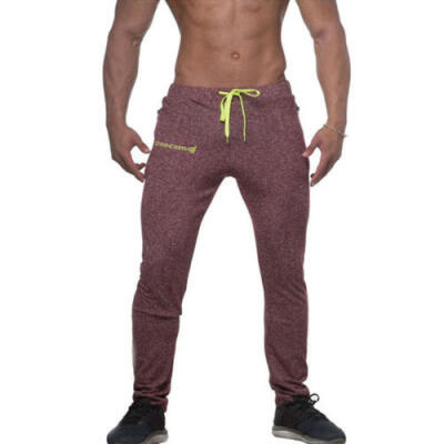 

Men Long Casual Sport Pants Gym Slim Fit Trousers Running Joggers Sweatpants