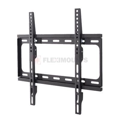 

FLEXIMOUNTS F012 Fixed TV Wall Mount Bracket fits most 26"30"36"40"42"50"55" SamsungCobyLGVIZIOSharpSonyToshibaSeikiTCLHaierHisense LCD LED Plasma flat panel screen