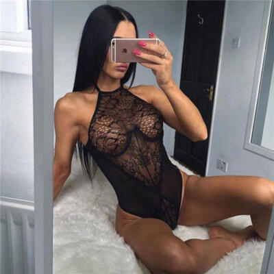 

US Seller Women Sexy Lingerie Stretch Bodysuit Lace Underwear Babydoll Sleepwear