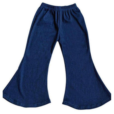 

2Pcs Daisy Kids Baby Girl Off Shoulder Tops Wide Leg Pants Outfits Clothes ash