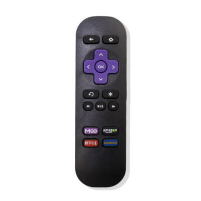 

Replaced Remote Control for ROKU 1 2 3 4 LT HD XD XS Player with 4 Shortcut Keys