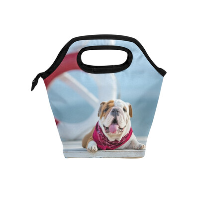 

Lunch Bag Tote Bag Loose Pulley Dog Travel Picnic Organizer Lunch Holder Handbags Lunch Bag Box for Office