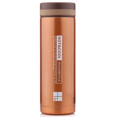 

Jiahong Meishang still series Korean men&women 304 stainless steel vacuum long cold insulation cold leakproof fashion cute office small portable outdoor car cup 300ml pearl golden