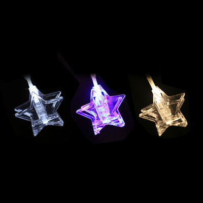 

15M LED Star Shape Photo Clip String Light Decoration Lighting Chains
