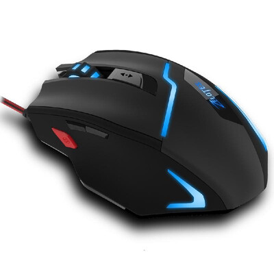 

ZELOTES T-10 7200DPI Wired Gaming Mouse Optical Adjustable USB Computer LED Backlight Mice 7 Buttons Gaming Mouse for PC Laptop Ga