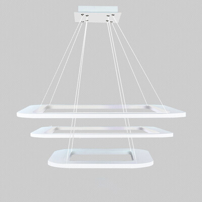 

Baycheer HL487485 Vapor&Water Tight White Acrylic Panel White Light LED Chandelier 3 Light