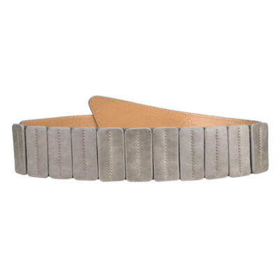 

Lady Womens Faux Leather Wide Dress Belt Elastic Stretch Buckle Waist Band Belts