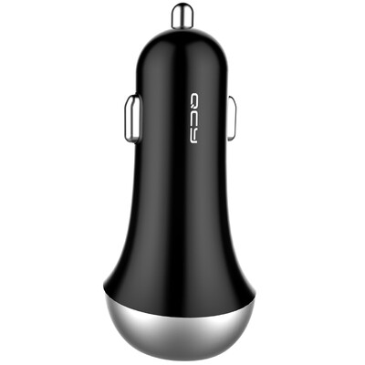 

QCY QC30 Gaotong QC2.0 (Quick Charge 2.0) quick charge USB car charger black