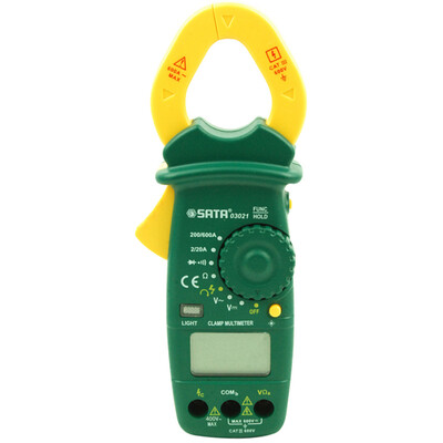 

World SATA 03021 digital clamp multimeter current&voltage electrical measurement table