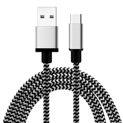 

Capshi Type-C кабель для передачи данных Andrews телефон зарядное устройство канатные 1,5 м серебро поддержка Huawei P10 / mate9 / слава V8 / 5-головка / Samsung S8 / музыка как пшено 5S6