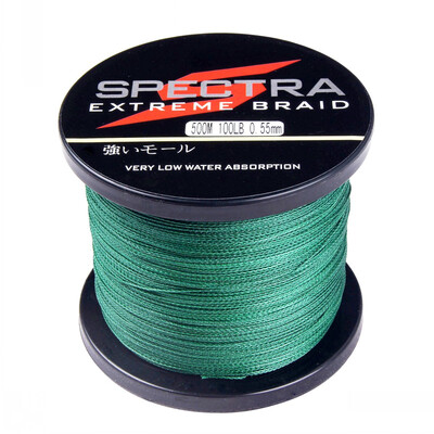 

100M-2000M 6-300LB Test Moss Green 100PE Dyneema Braided Fishing Line