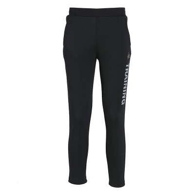 

PEAK mens autumn&winter new knit wool trousers comfortable casual warm sports pants DF384021 black  code