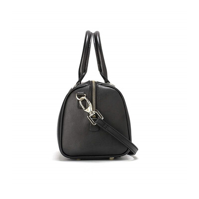 

Streamlined Boston bag portable slung leather shoulder bag