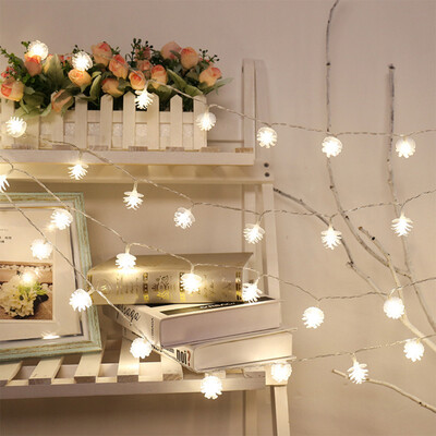 

BRELONG LED Pine Cone Light String Decorative Romantic Lights 40LED-USB