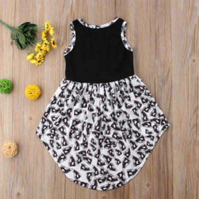 

UK Kids Baby Girls Floral Party Pageant Casual Formal Dress Sundress Clothes