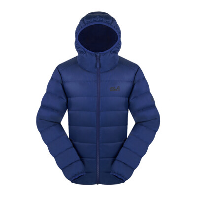 

Wolf claw Jackwolfskin new outdoor water&windproof men&women models warm down jacket coat hooded autumn&winter coat 1200573 Royal Blue