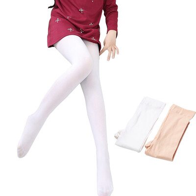 

Jiesheng girls ballet socks dress socks children pantyhose underwear socks practice stockings velvet stockings white L code