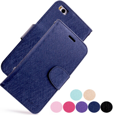 

Mooncase Silk and Maple Flip Folio PU Leather Case For Xiaomi 4C