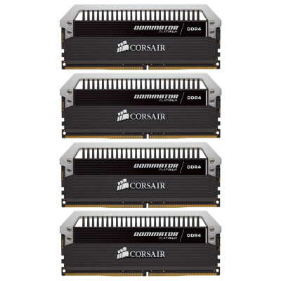 

USCORSAIR Rulers Platinum DDR4 3000 16GB 4Gx4 Desktop Memory