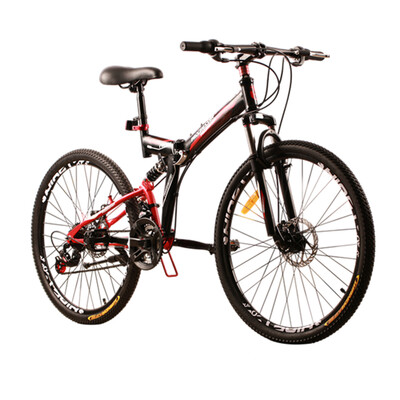 

NAIMA Bicycle 24 Speed ​​Двойной амортизирующий дисковый тормоз сгибающий горный велосипед
