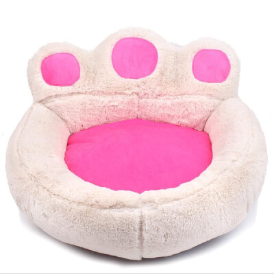 

Comfortable And Soft Pet Sofa Mat Bear Claw Shape Dog And Cat Sleeping Bed for Small Animals