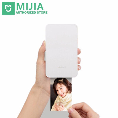 

New Xiaomi XPRINT Mobile phone photo printer portable mini bluetooth connect high definition AR photo 1670 thousand color
