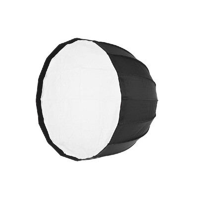 

90cm36" 16 Rods Portable Deep Parabolic Umbrella Softbox for Bowens Mount Studio Flash Light for Aputure COB 120D COB 120t for Go