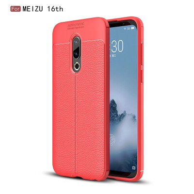 

Fecoprior Back Cover For MEIZU 16th 16 4G Snapdragon 845 Case Soft TPU Silicon Fundas Coque Celulars