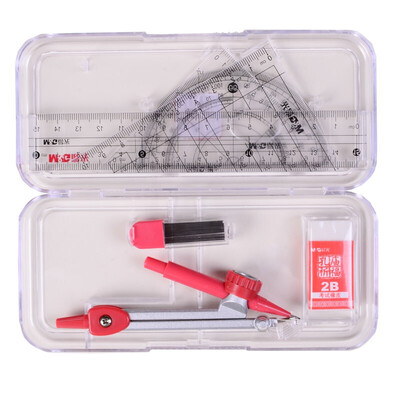 

Chenguang  & G ACS90823 exam compass ruler triangular ruler protractor drawing combination set 7 sets