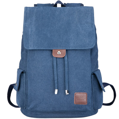 

Simei SIMU 1602 backpack shoulder bag fashion wild casual sports canvas bag backpack 15 inch computer bag blue