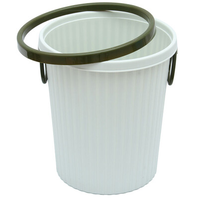 

Tango TANGO with pressure circle trash garbage basket cleaning bucket medium light green