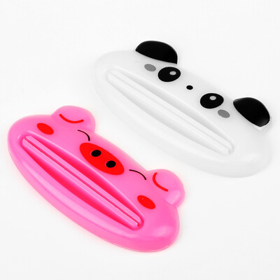 

New Cartoon Toothpaste Tube Squeezer Easy Dispenser Rolling Holder Bathroom