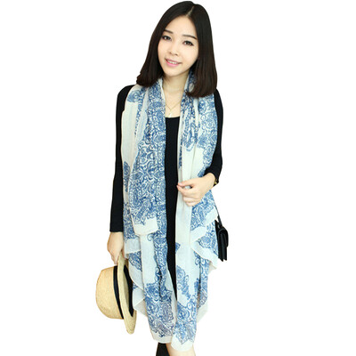 

【Jingdong Supermarket】 Meng Si Ke (MSEK) WWJ142288 Ms. scarf Korean version of the Bali yarn scarf air conditioning shawl striped camel