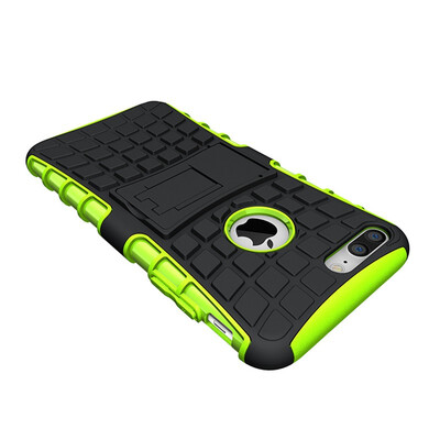 

Fivice iPhone 7 Plusiphone 8 plus Case TPU anti-fall tire pattern back clip bracket phone case
