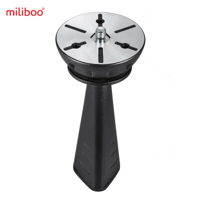 

miliboo 75mm Half Ball Flat to Bowl Adapter for Fluid Head Tripod DSLR Rig Camera